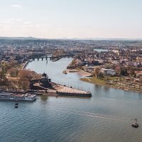 Koblenzer Seilbahn Ausflug zur Festung Ehrenbreitstein